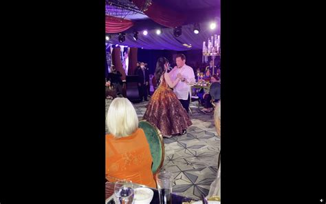 Duterte takes to the dance floor as daughter Kitty turns 18.